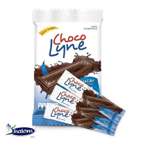 [EC9464] Chocolatina Chocolyne *18Unds *6Grs