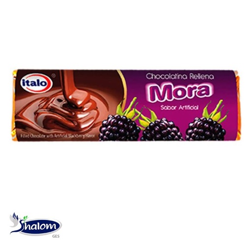 [EC922] Dulces Italo Chocolatina Med Rellena *12Grs