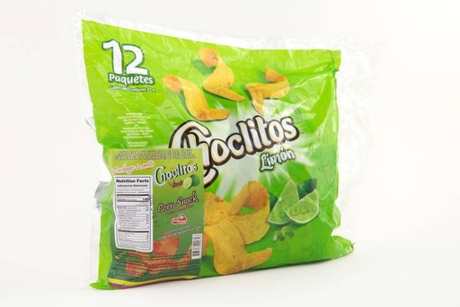 [EC3115] CHOCLITOS LIMON 27G X 12 - BOLSA