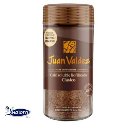 [EC9362] Cafe Juan Valdez Liof Clasico *95Grs