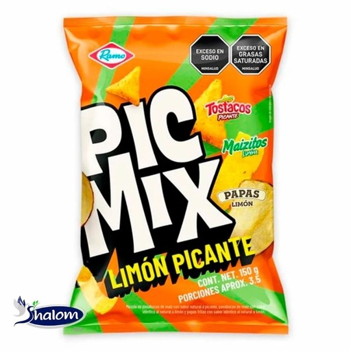 [EC10282] Pic Mix Limon Picante *150Grs