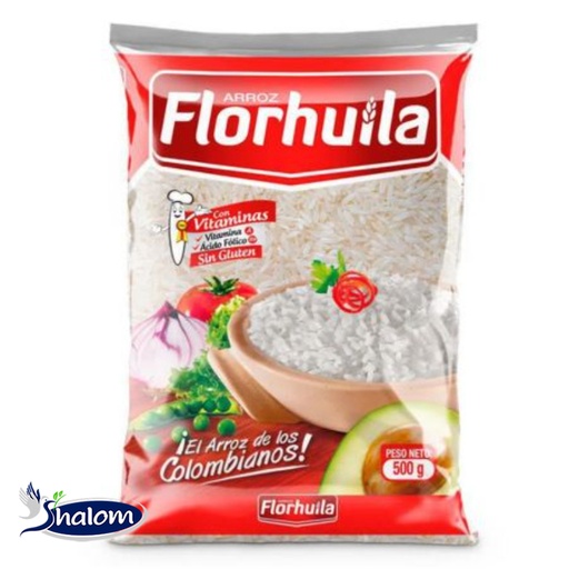 [EC122] Arroz Flor Huila x 500 grs  