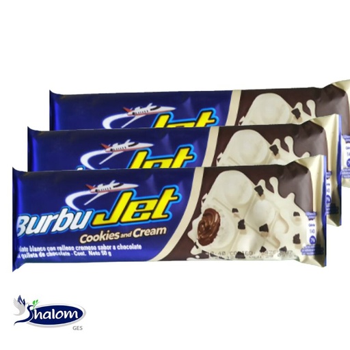 [EC515] Choco Burbujet Cookies & Cream *4Un*50Gr