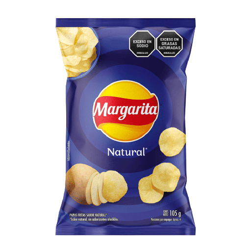 [EC4001] PAPAS MARGARITANATURAL 105G