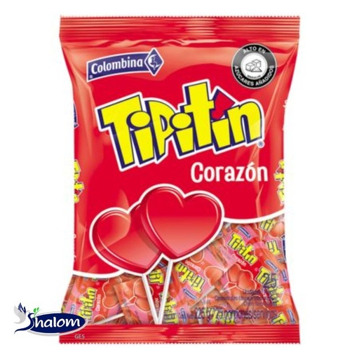 [EC826] Chupeta Tipitin Corazon *25Un