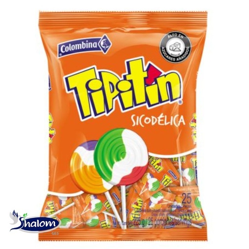 [EC830] Chupeta Tipitin Sicodelica *25Un