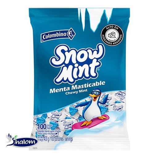 [EC1074] Menta Snow Mint *100Un