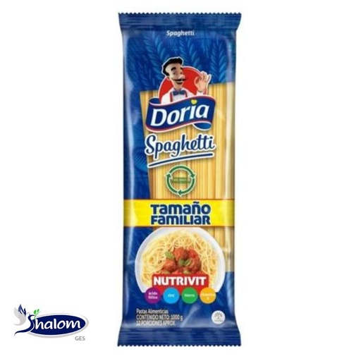 [EC1893] Pasta Doria Spaguetti *1000Gr