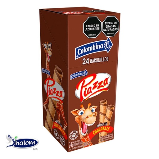 [EC1970] Piazza Jirafa Chocolate *24Unds