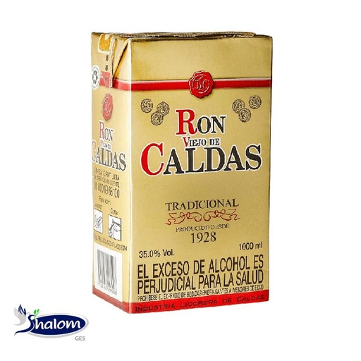 [EC2059] Ron Viejo De Caldas 3 Años Tetra Pack *1000Ml