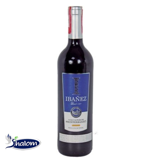 [EC3504] Vino Ibañez Mediterraneo Tinto * 750 Ml