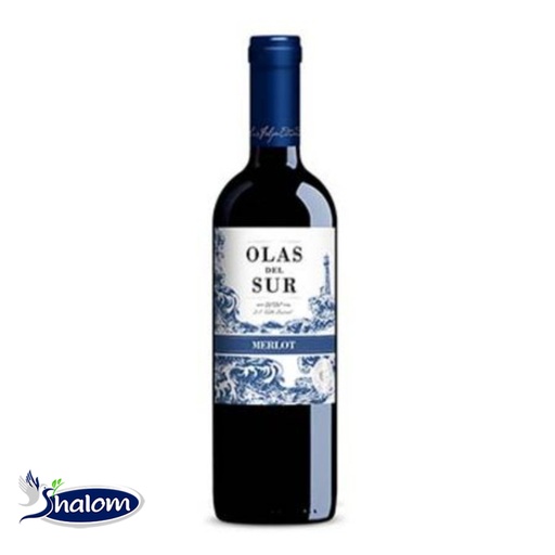 [EC8712] Vino Tinto Olas Del Sur Merlot *750Ml