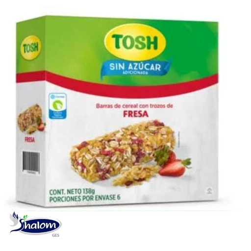 [EC2951] Barra Tosh Fresa  *6Und*23Gr