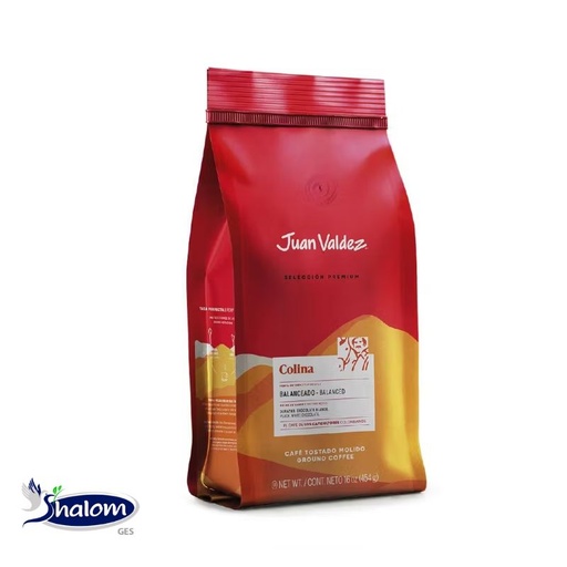 [EC7867] Cafe Juan Valdez Colina Tostado Molido *454Gr