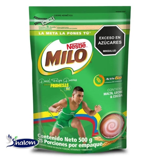 [EC3095] bebida en polvo milo free 500 grs  