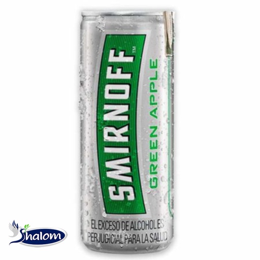 [EC2387] Vodka Smirnoff Ice Green Apple Lata *250ml