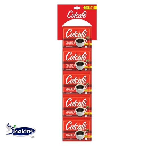 [EC3013] Cafe Colcafe Clasico *10Sobres*10Gr