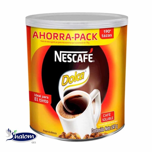 [EC7757] Cafe Nescafe Dolca *247 Gr Lata