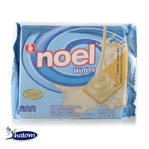 [EC1500] Galleta Wafer Noel Vainilla *18Un
