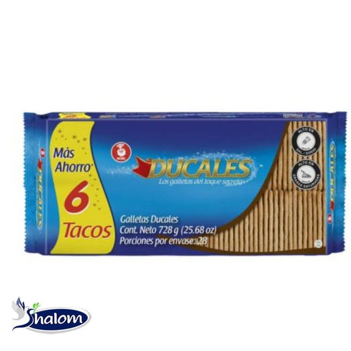 [EC3020] Galleta Ducales *6 Tacos*720Gr