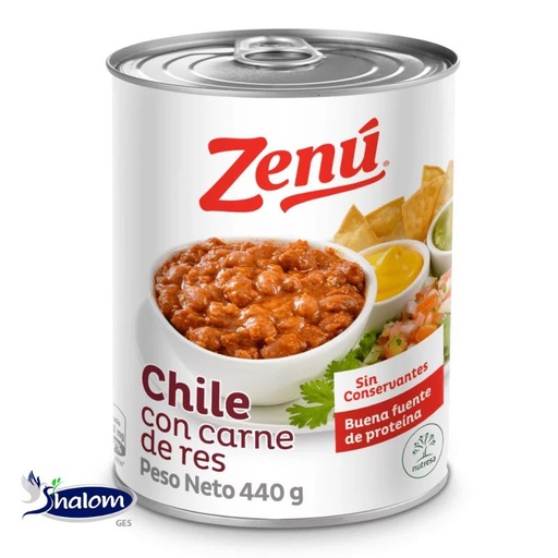[EC5813] Chile Con Carne Zenu *440Grs