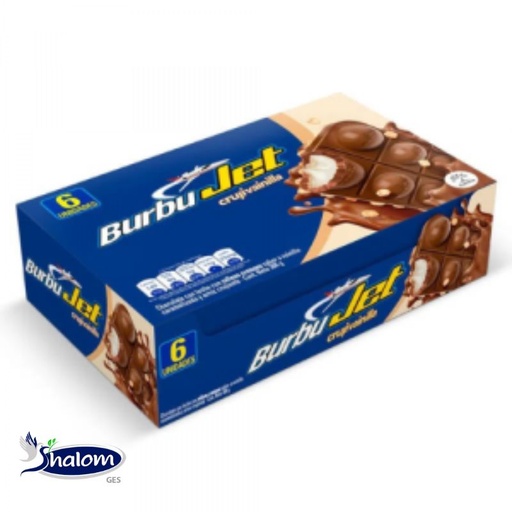 [EC5888] Chocolatina Burbujet Arequipe Coco *4Und*50Gr