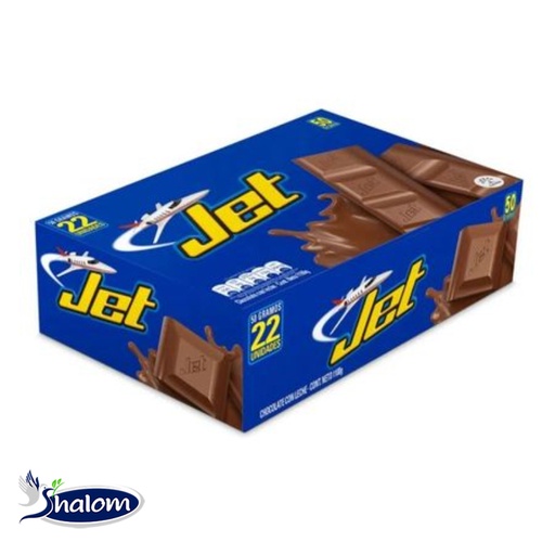 [EC6908] Chocolatina Jet Leche 22 Und *45Grs