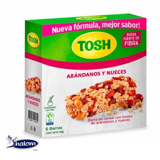 [EC2954] Barra Tosh Arandanos *6Und*23Gr