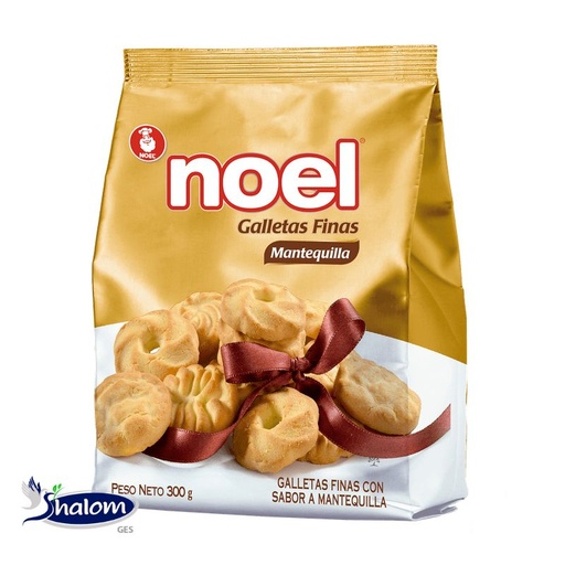 [EC7612] Galleta Noel Bolsa Mantequilla *300Gr