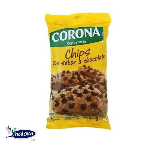 [EC8571] Reposteria Corona Chips *250Grs
