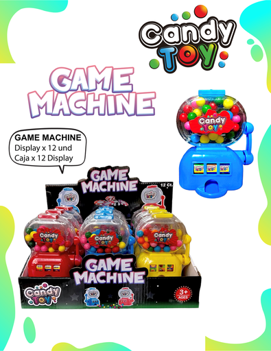 [EC] CANDY TOY GAME MACHINE - 1 UND