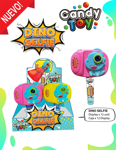 [EC] CANDY TOY DINO SELFIE - 1 UND