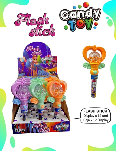 [EC] CANDY TOY FLASH STICK - 1 UND