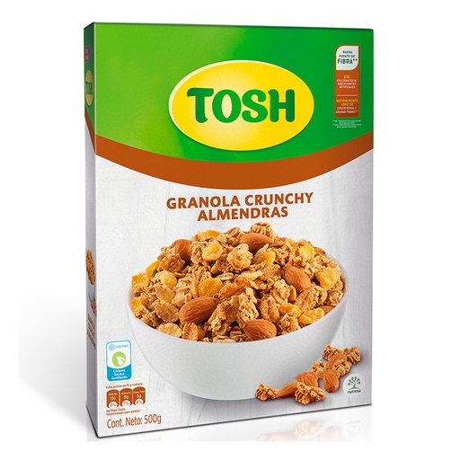 [EC1401] Cereal Tosh Almendra 7 Cj X 500Gr