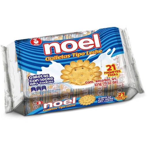 [EC1420] Galletas Noel Tipo Leche Bs. X21