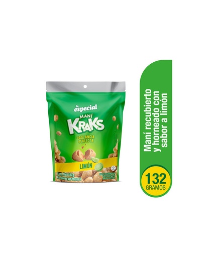 [EC1461] La Especial Kraks Limon 18Dp X 132G