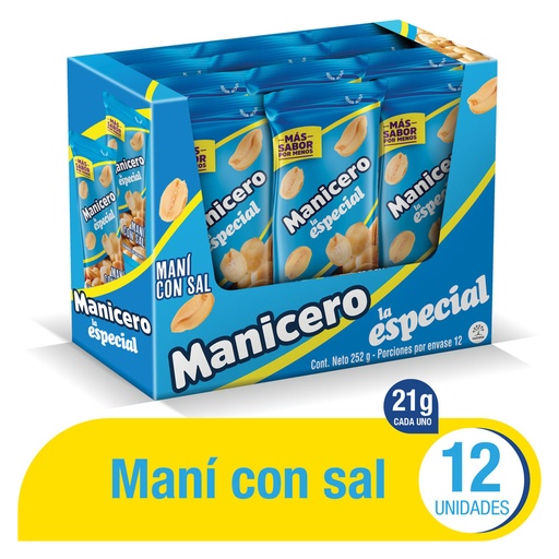 [EC1468] La Especial Manicero 10Ple X 12Und X 21G