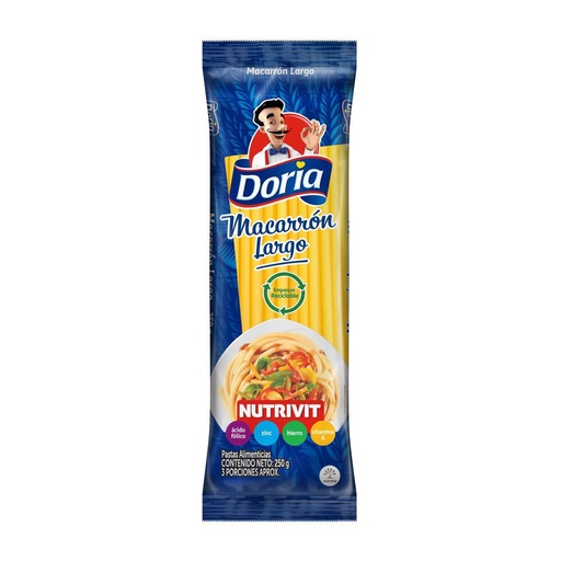 [EC1482] Macarron Largo Doria Clasica X 250G