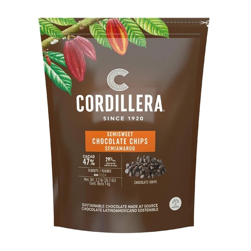 [EC1501] Chips Cordillera Semiamargo 47% 1Kg