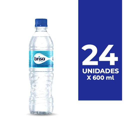 [EC1539] AGUA BRISA PET 600  ML X 24 UNDS