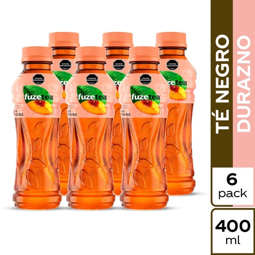 [EC1555] FUZE NEGRO DURAZNO PET 400 * 6 UNDS