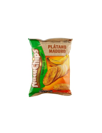[EC1622] NATUCHIPS PLATANO MADURO 38G x12