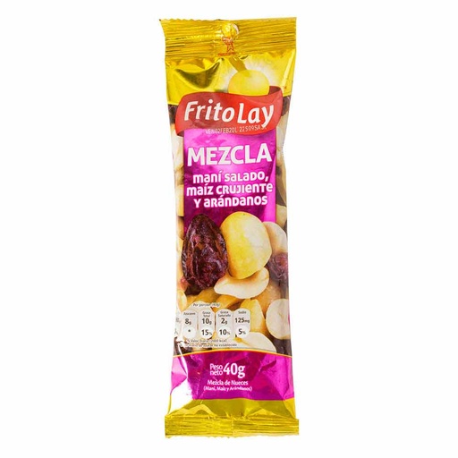 [EC1634] FRITOLAY MIX ARANDA 40G X 12 - CAJA