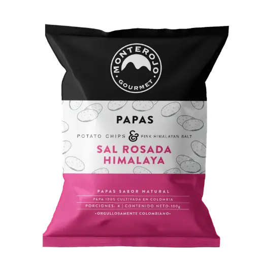 Papas Sal Rosada 100 gr - Familiar
