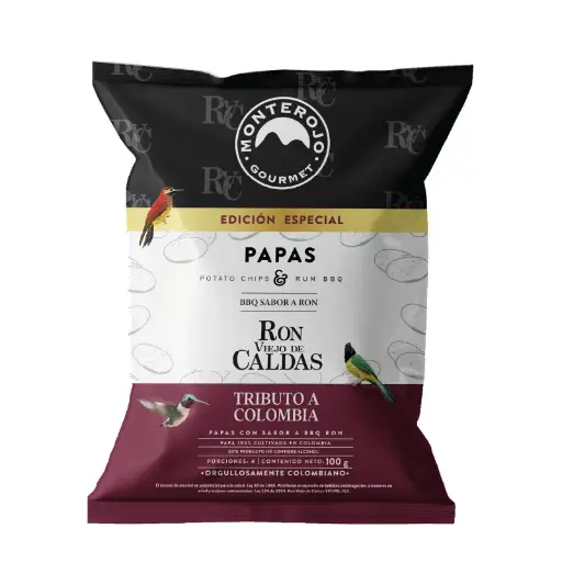 Papas BBQ Ron 100 gr - Familiar