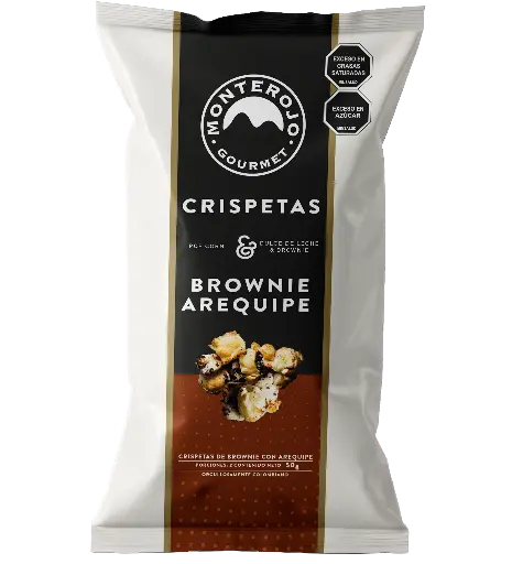 Crispetas Brownie Arequipe 50g - Personal